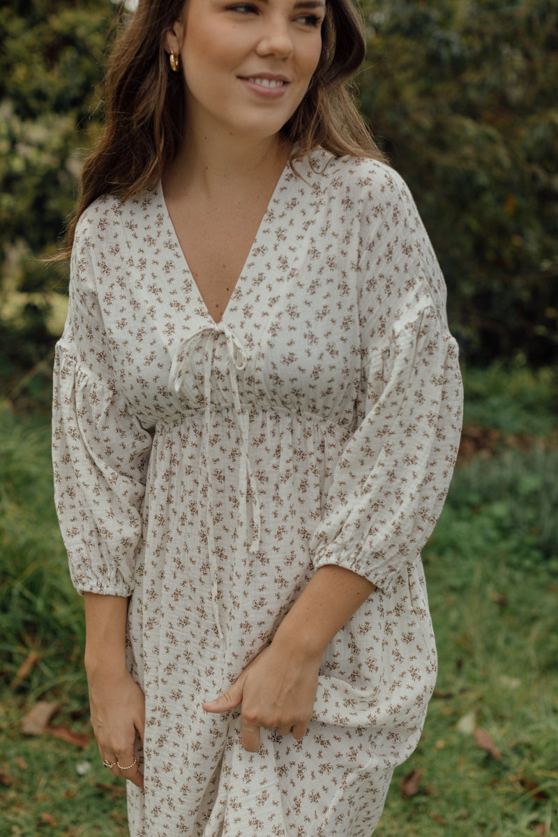 Port Augusta Dress - Cream