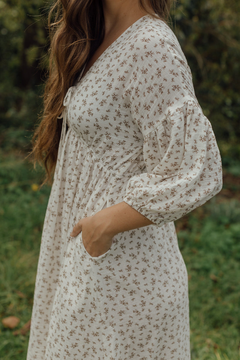 Port Augusta Dress - Cream
