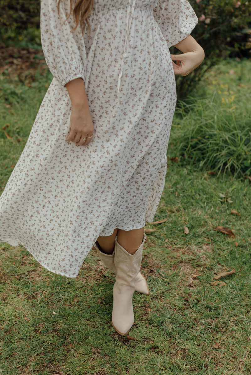 Port Augusta Dress - Cream