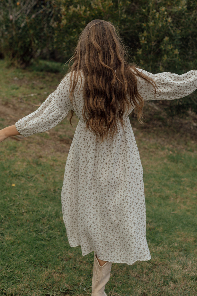 Port Augusta Dress - Cream