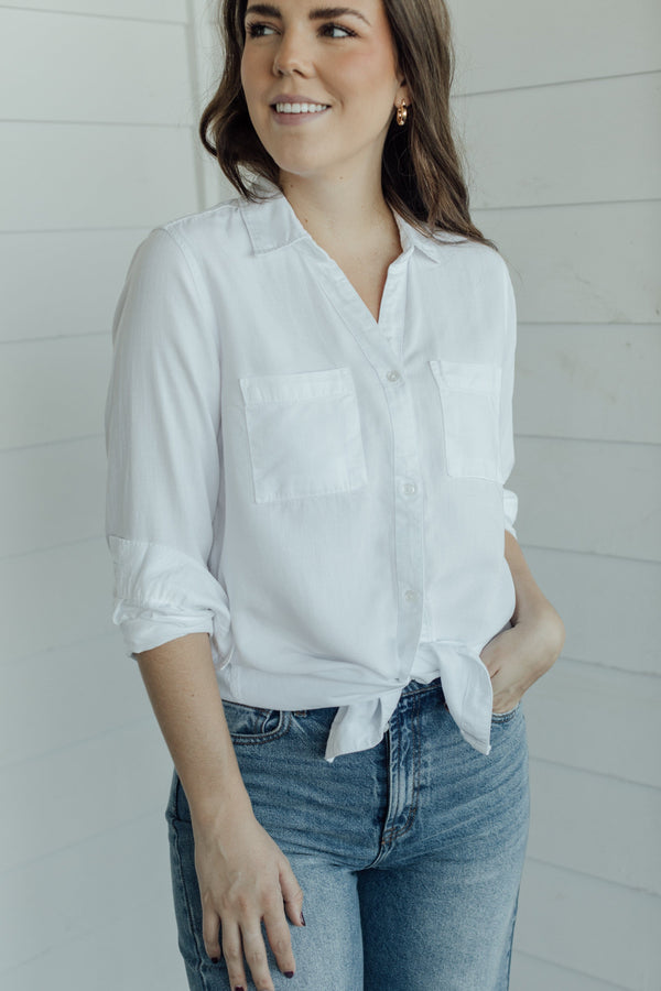 Eugene Button Down - White