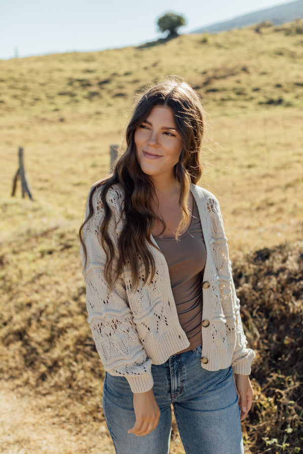 Daphne Cardigan - Cream