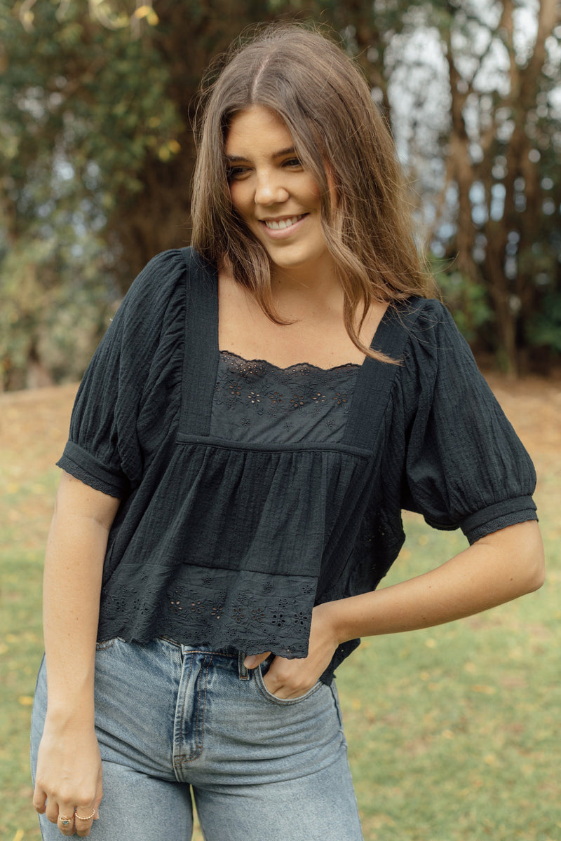 Milan Blouse - Black