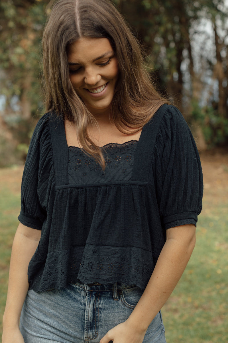 Milan Blouse - Black