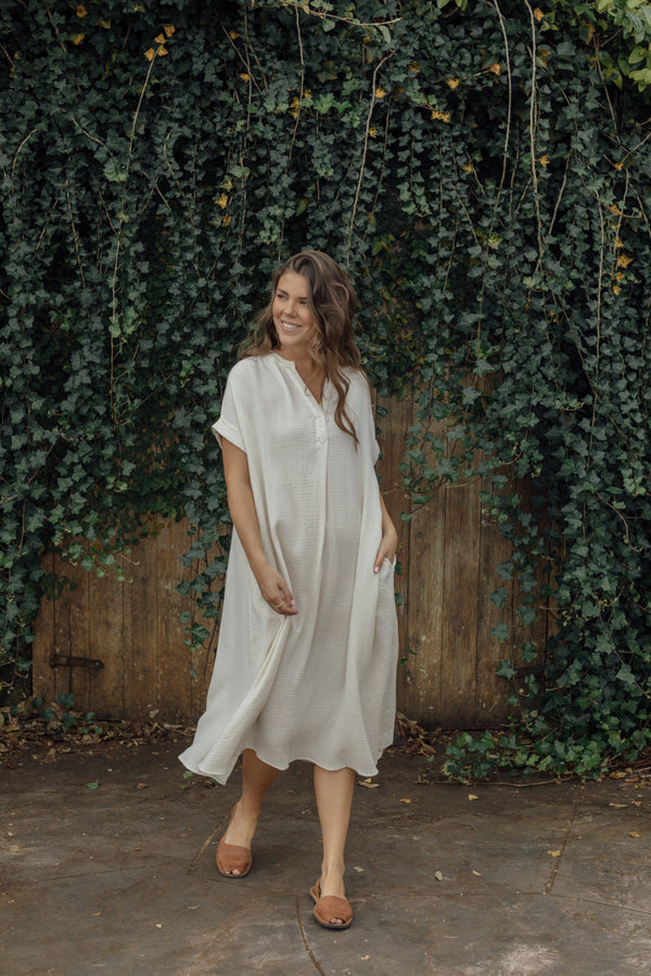Parkside Dress - Cream