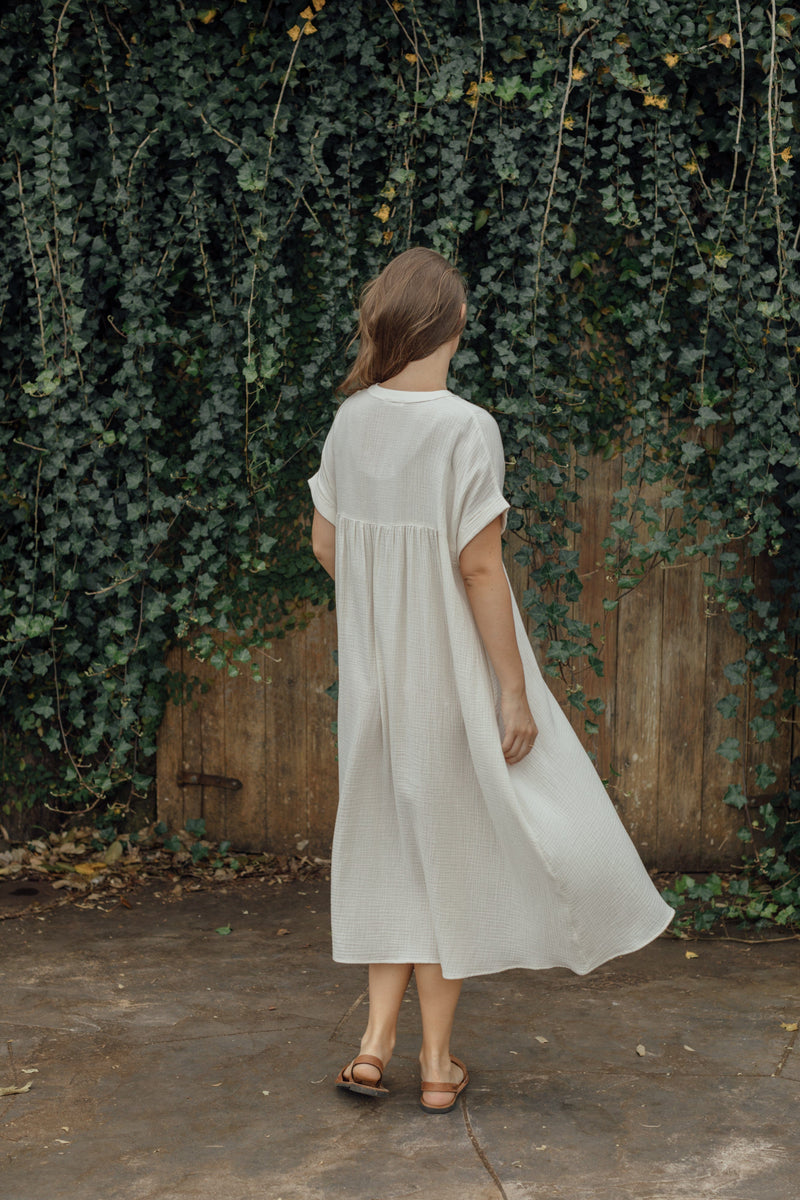 Parkside Dress - Cream