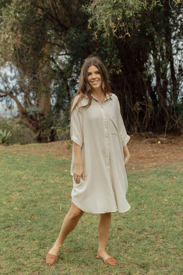 Seaside Dress - Beige
