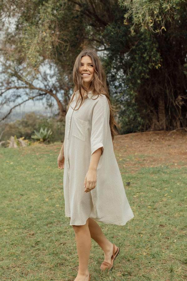 Seaside Dress - Beige