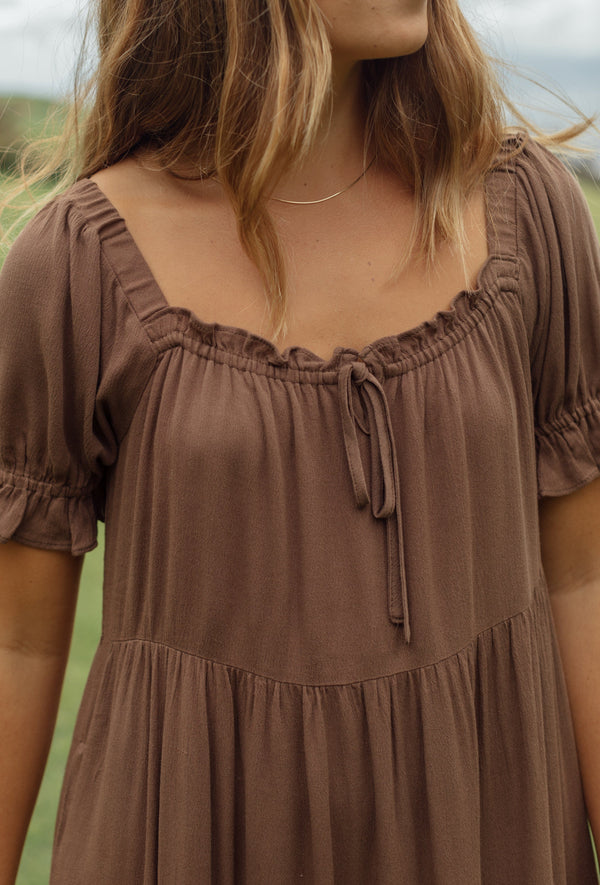 Anna Maria Dress - Brown