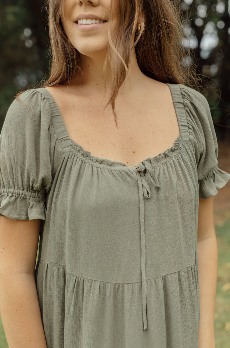 Anna Maria Dress - Olive