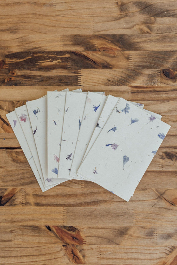 Pressed Flowers Stationary