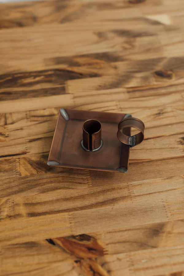 Copper Candleholder